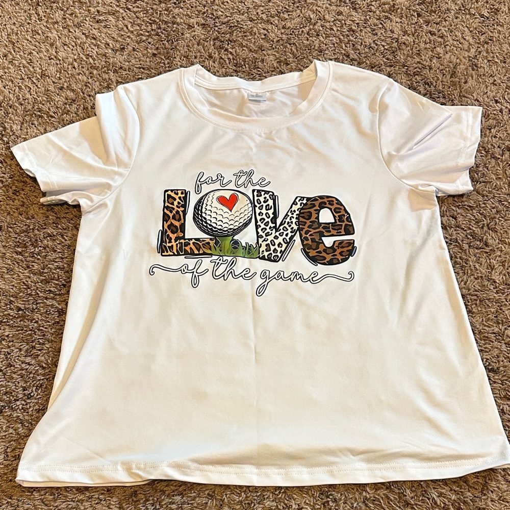 White Women’s Golf Shirt